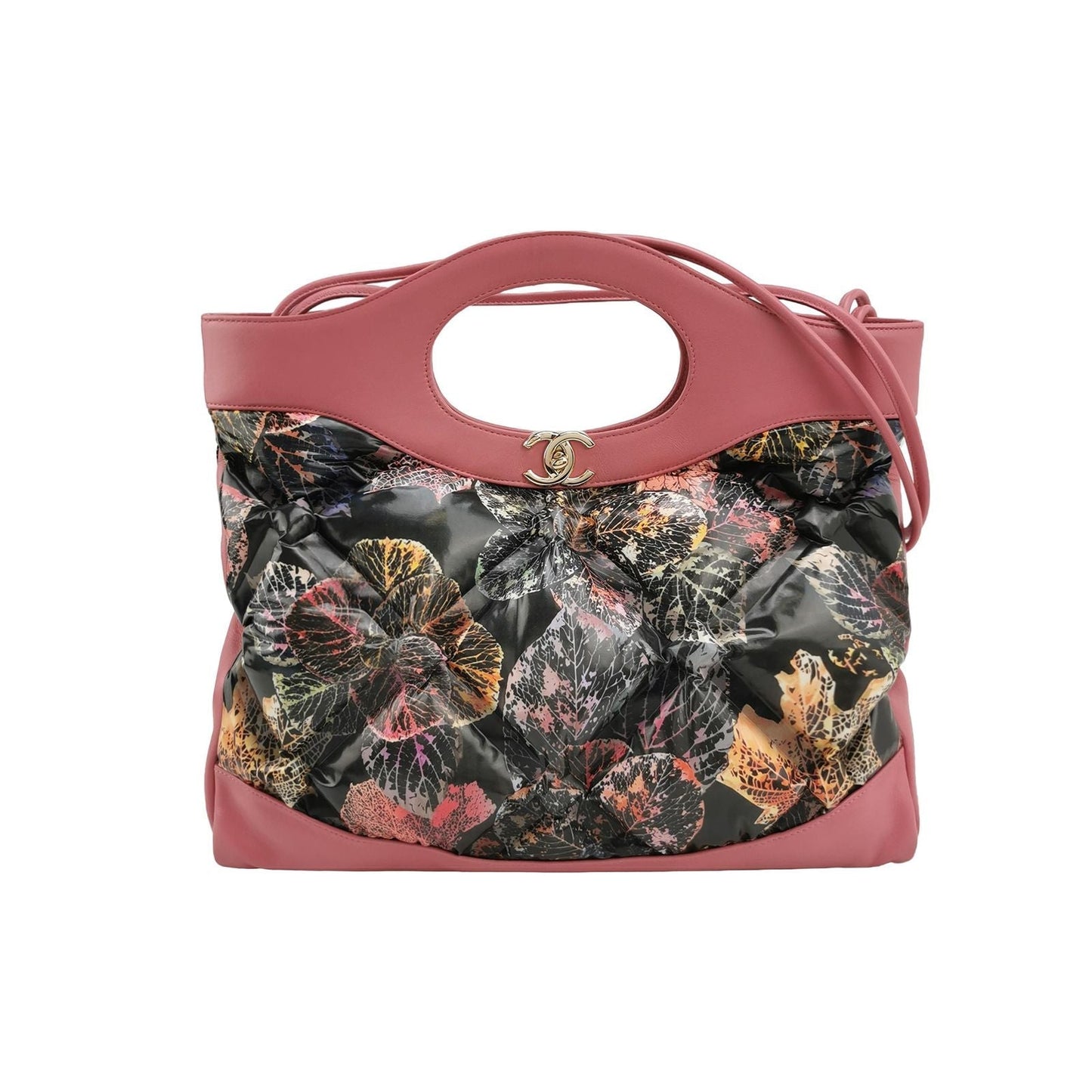 Chanel 31Bag Calfskin Print Quilted Hollow Handle Shoulder Bag 250123781038884