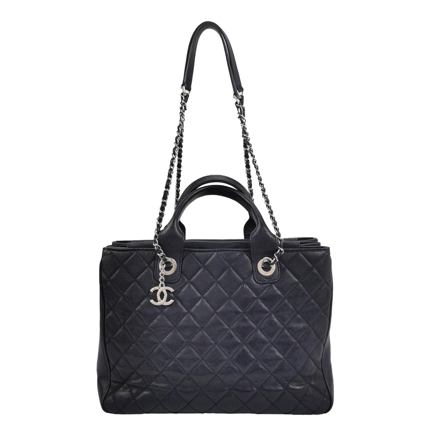 Chanel Quilted Calfskin Double C Logo Shoulder Bag 250109781017650