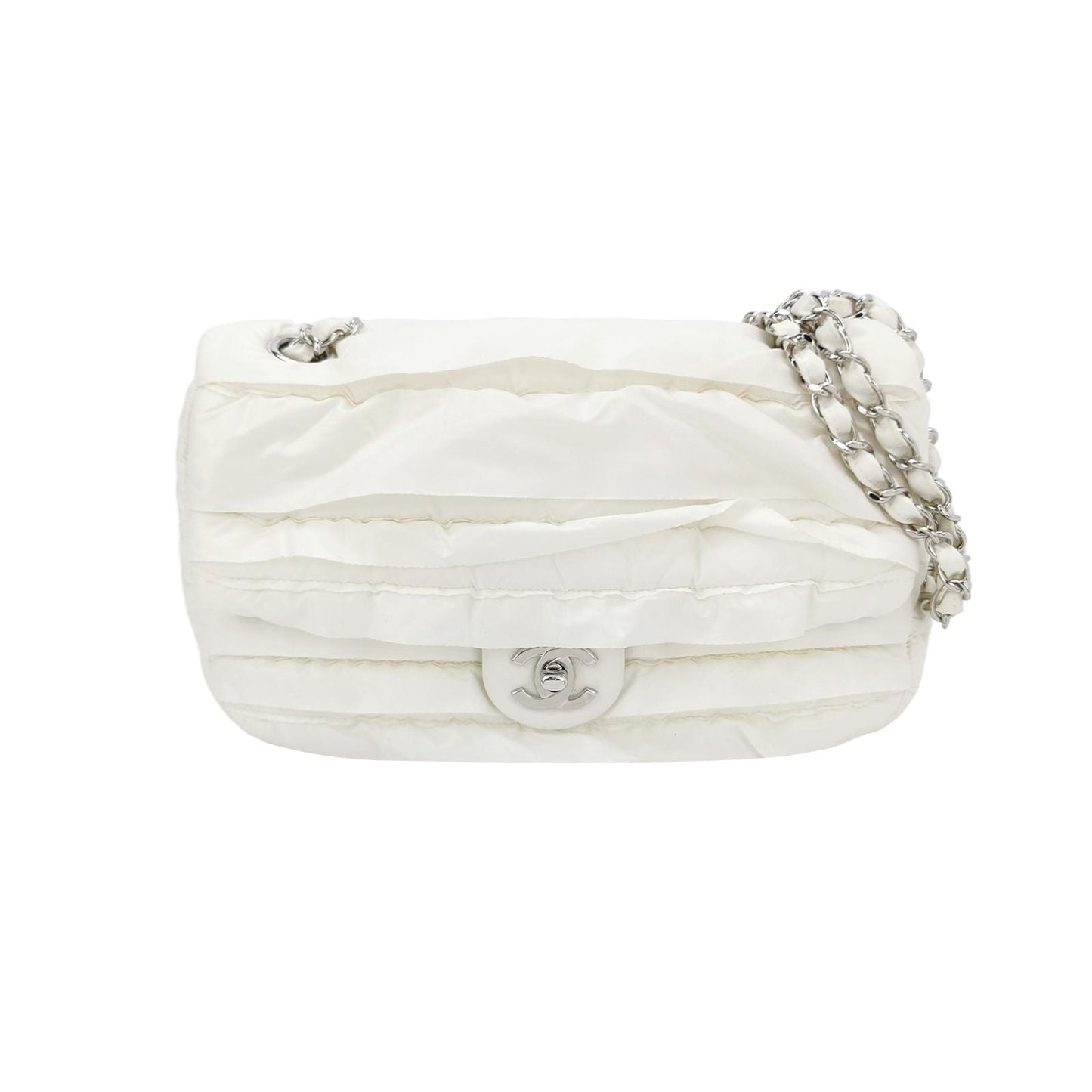 Chanel Flap Bag Solid Double C Buckle Shoulder Bag 017850500236