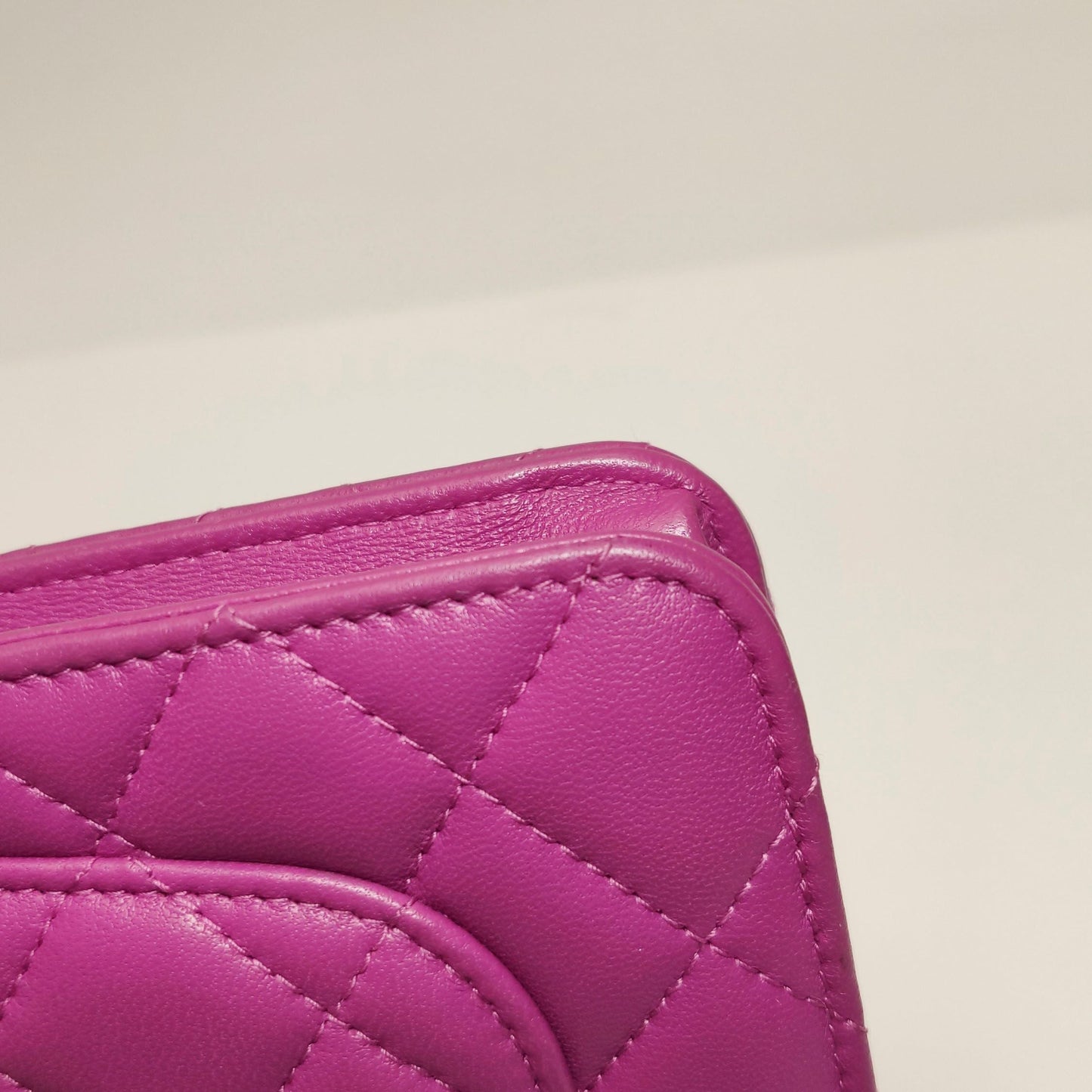 Chanel Lambskin Quilted Double C Logo Woc Crossbody Shoulder Bag 24122478995305