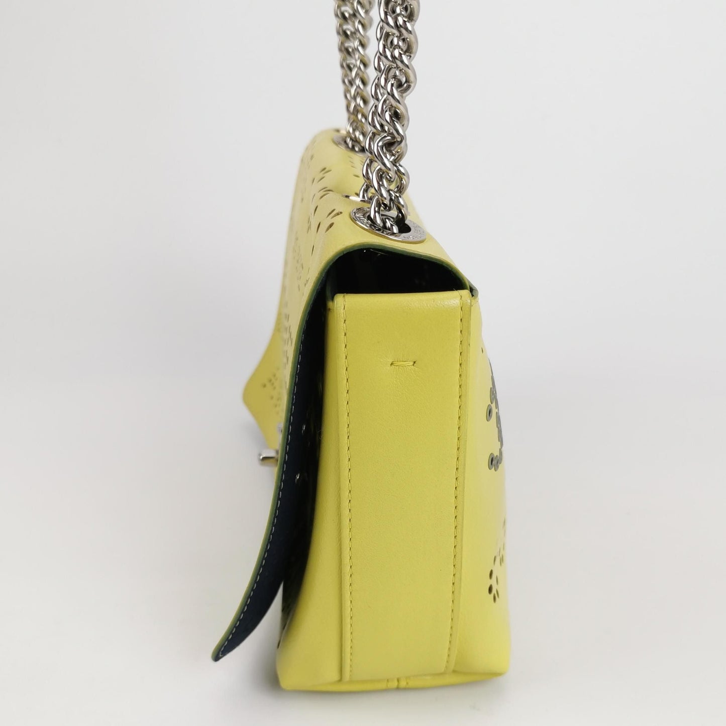 Chanel Flap Bag Leather Solid Letter Logo Hollow Double C Buckle Shoulder Bag 24122478995315