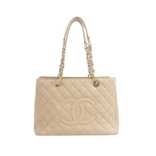 Chanel GST Medium Quilted Calfskin Double C Flap Shoulder Bag 24121478982657