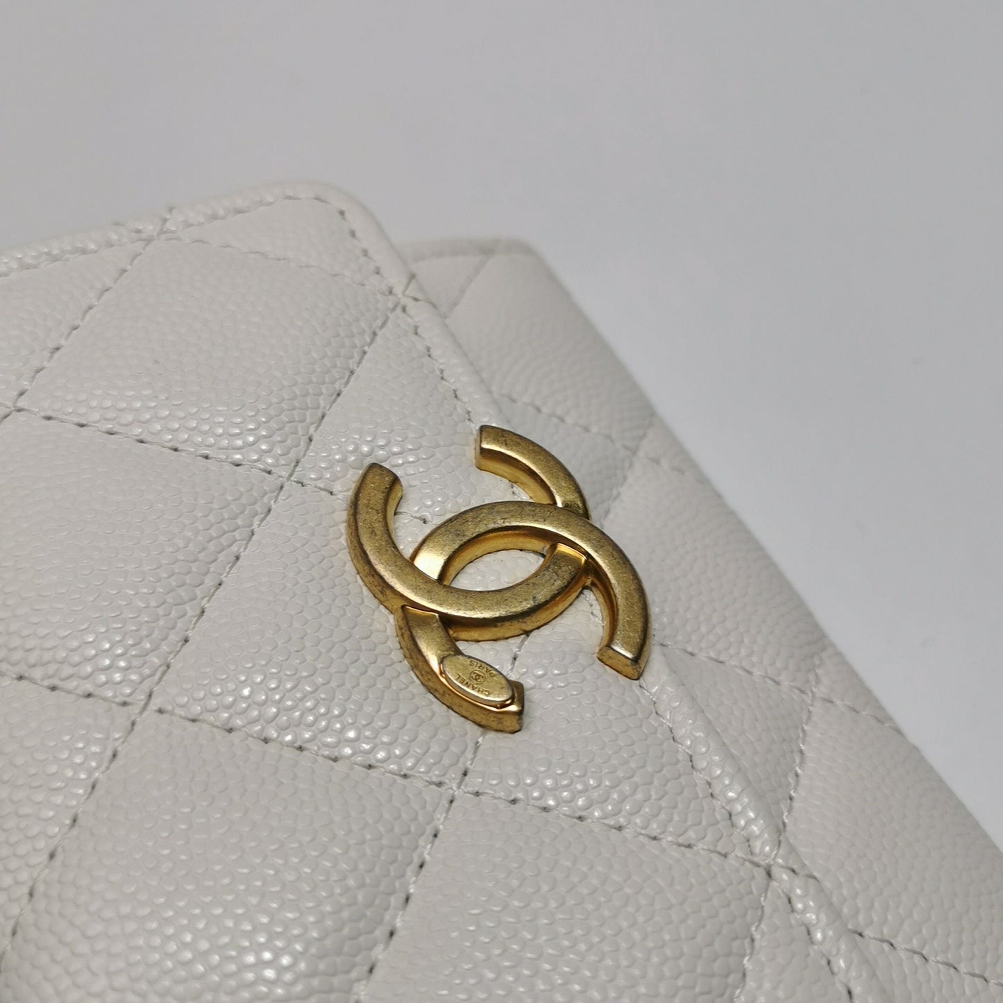 Chanel Quilted Calfskin Double C Logo Crossbody Shoulder Bag 24120978976963