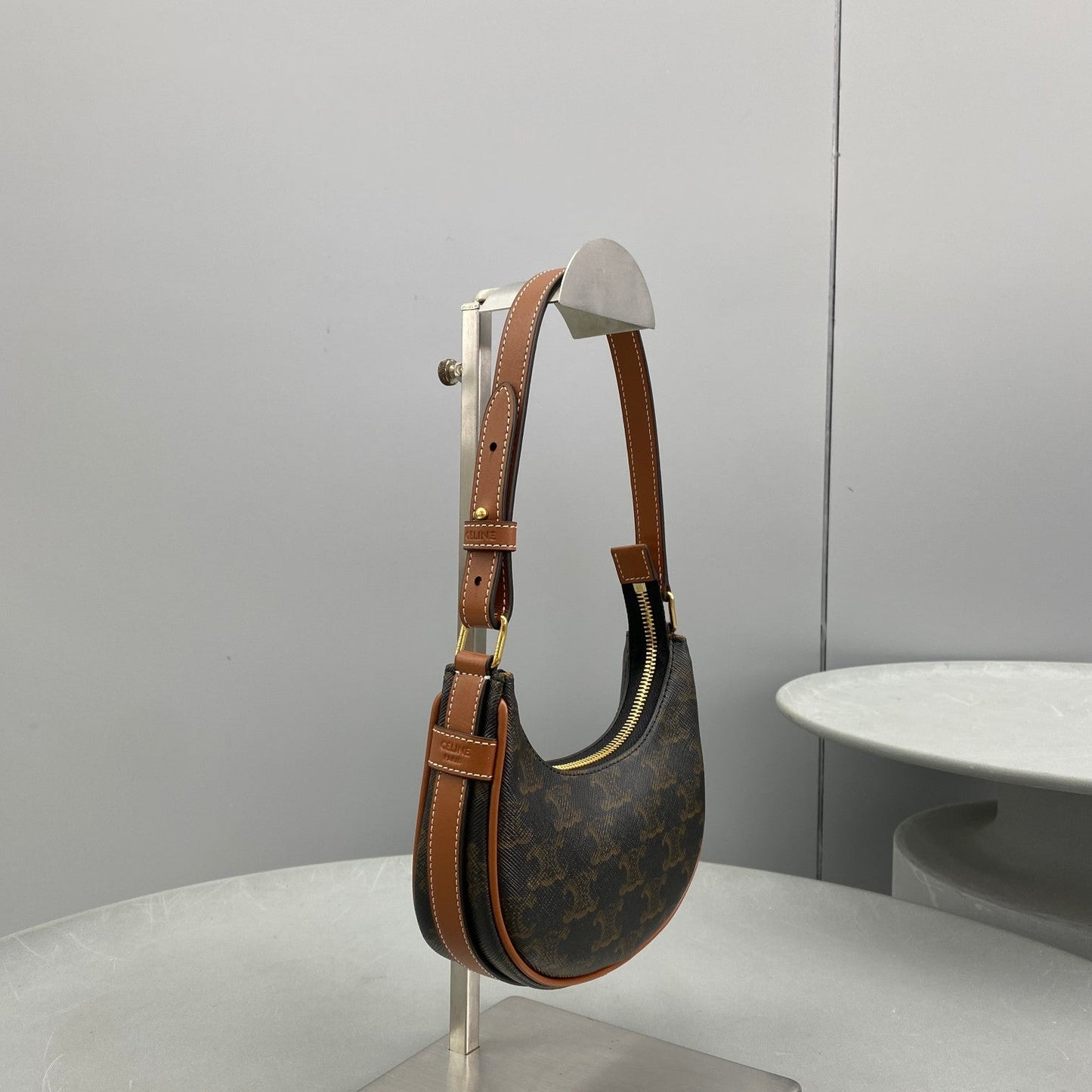 Top Quality Mini Ava In Triomphe Canvas Brown For Women 6in/16cm 10I602DS1-04LU