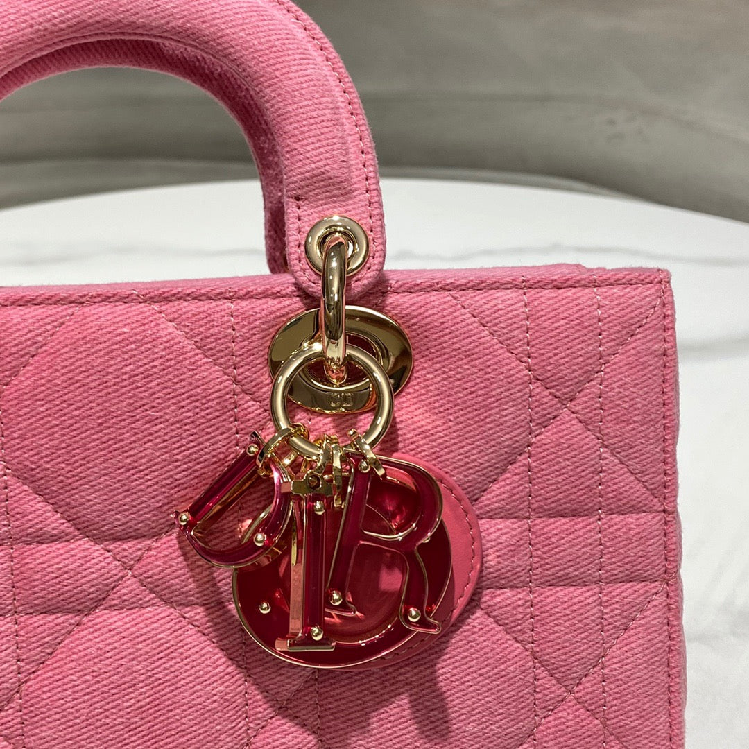 Top Quality Lady D-Joy Bag Pink, For Women Womens Handbags 26cm/10in CD M0540WTJA_M929