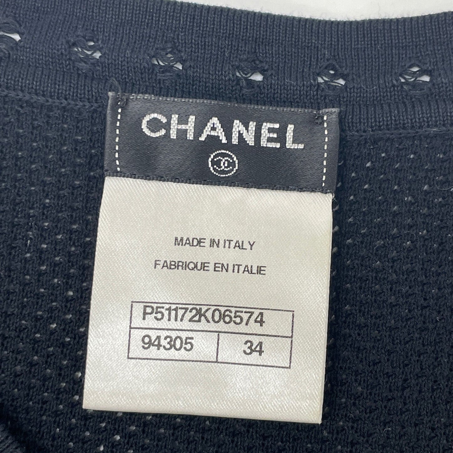 Chanel P51172 Cotton Knit T-shirt