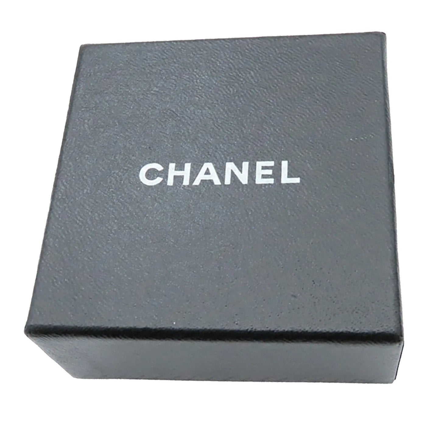Gold Chanel CC Gold Plated Round Clip On Earrings