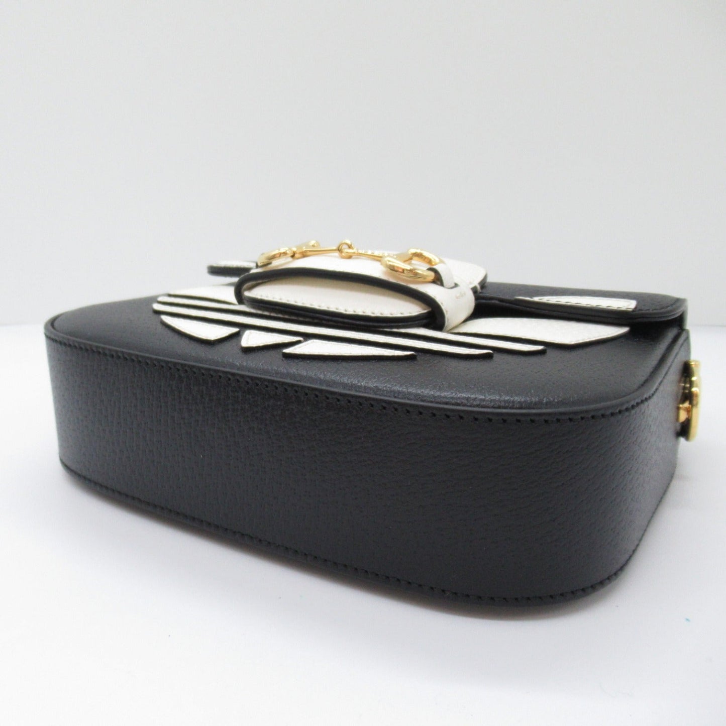 Gucci  adidas Shoulder Bag Shoulder Bag Leather  Black White 658574