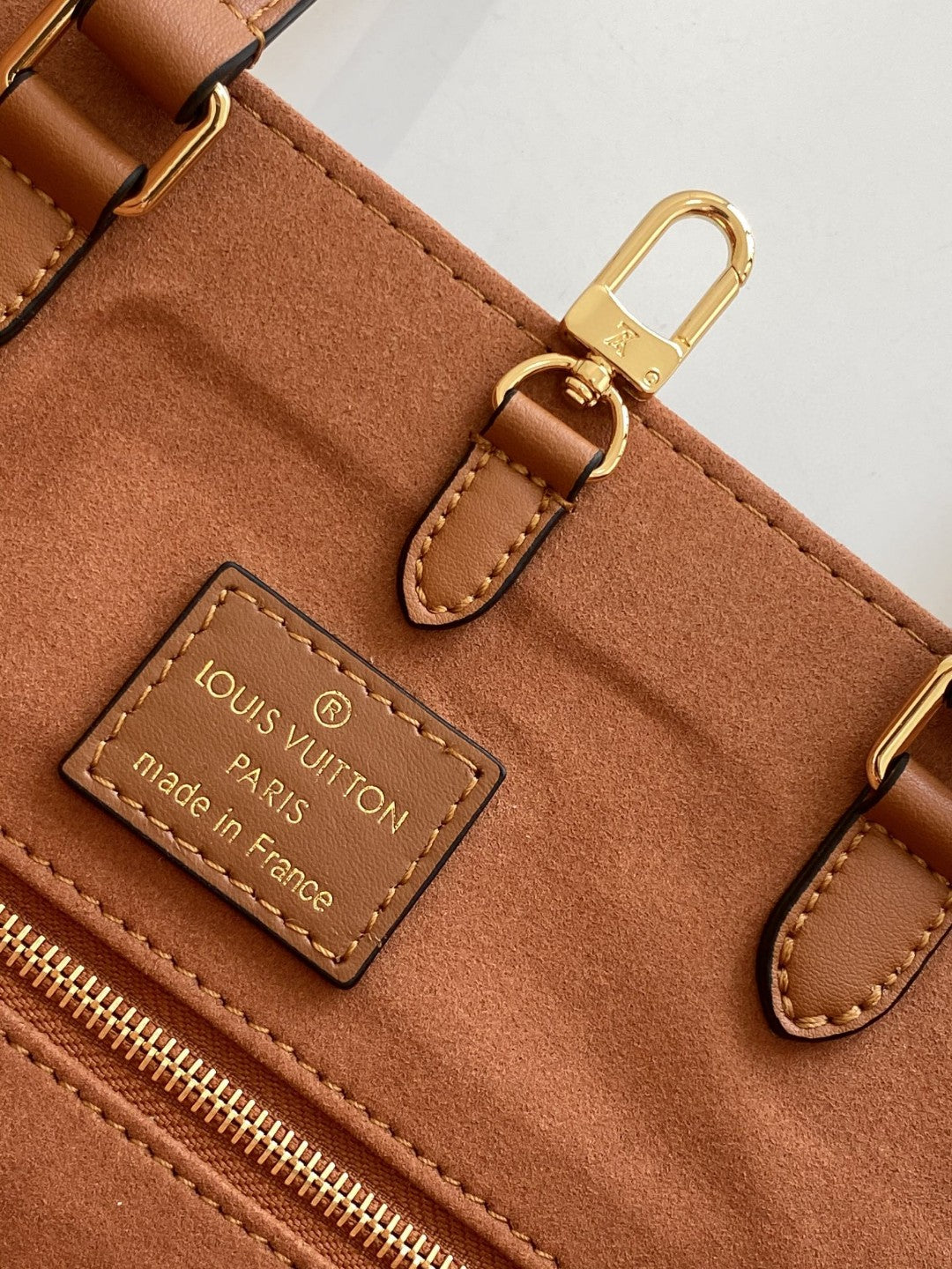 Top Quality Onthego MM Tote Bag Monogram Empreinte Arizona Brown For Women, Women Handbags, Shoulder Bags And Crossbody Bags 13.8in/35cm Top Quality M46015