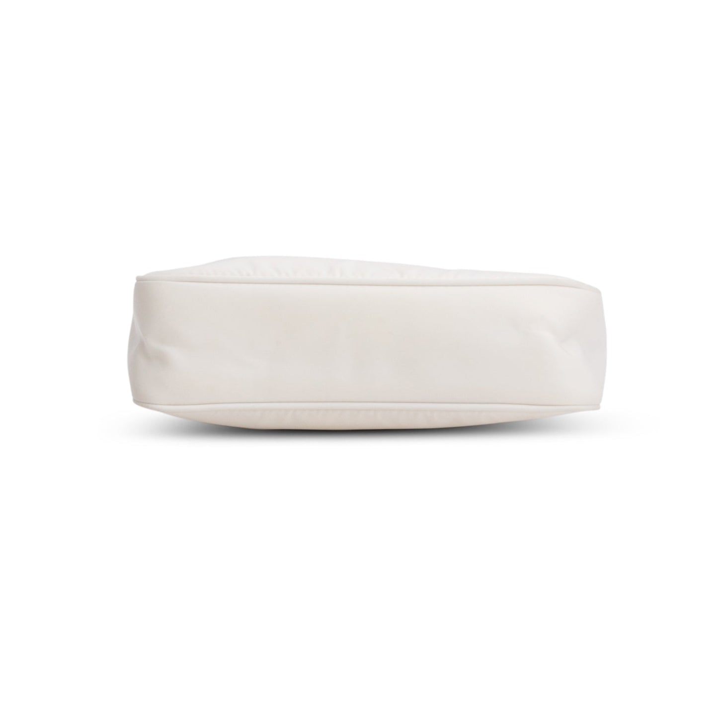 Prada 2021 White Re-Nylon Saffiano Re-Edition 2000 Mini Bag