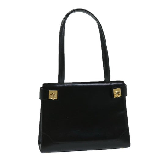 Luxury CELINE Hand Bag Leather Black  69373
