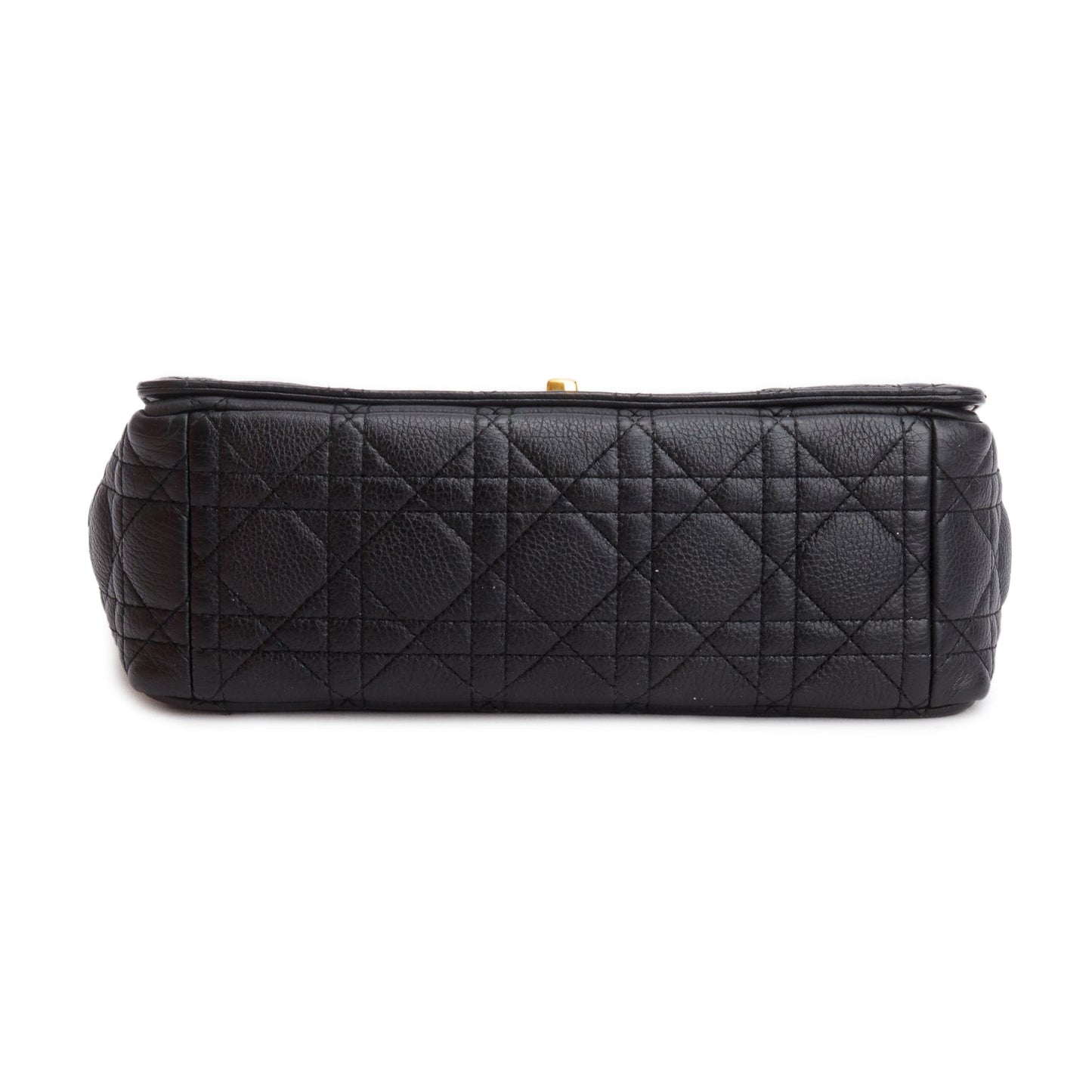 Christian Dior 2023 Black Supple Cannage Calfskin Medium Dior Caro Bag