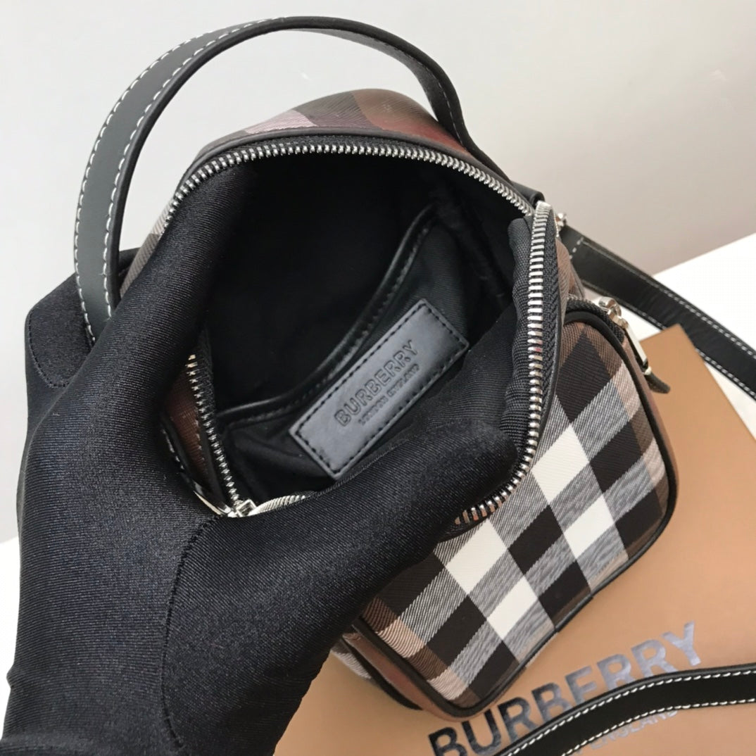 Top Quality Check And Crossbody Bag For Men, Bags 7.7in/19.5cm 80491181