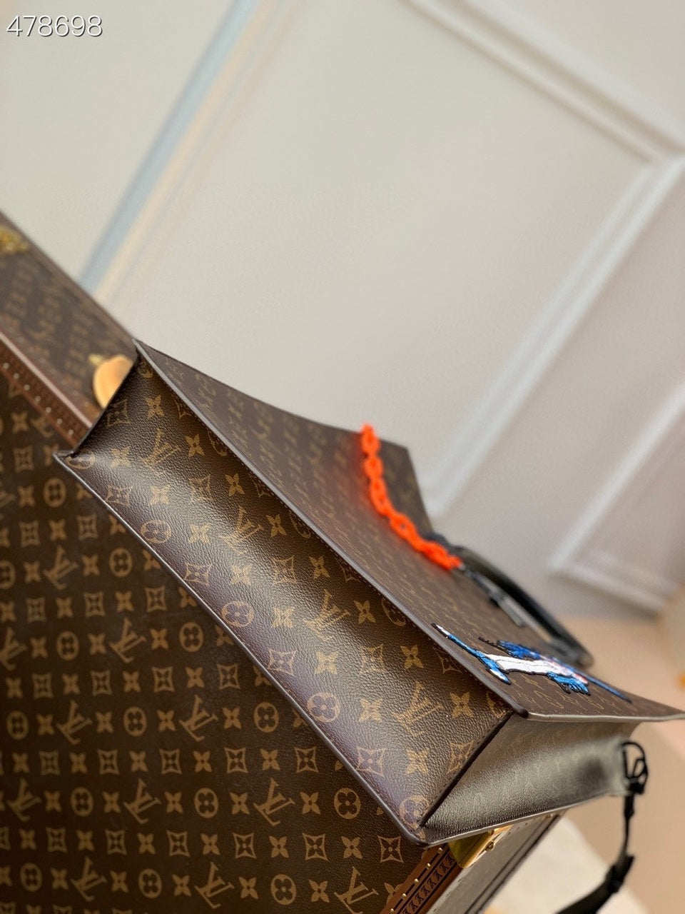 Top Quality Sac Plat Bag Monogram Canvas By Virgil Abloh For Women, WoBags 14.1in/36cm Top Quality M45667