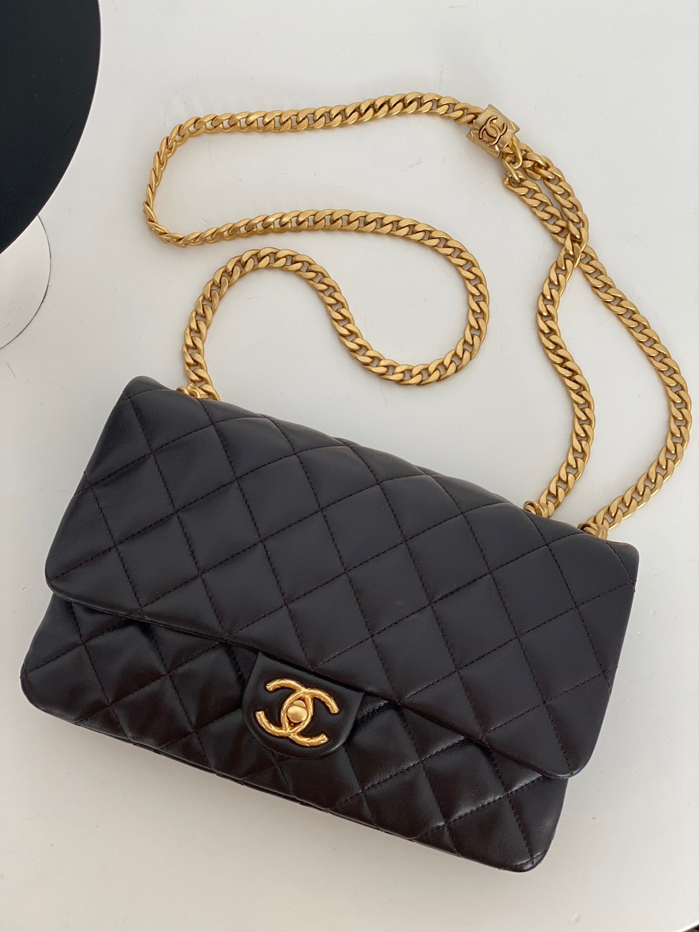 CHLSmall Top Qualityap Bag Black For Women Bags 8.7in/22cm