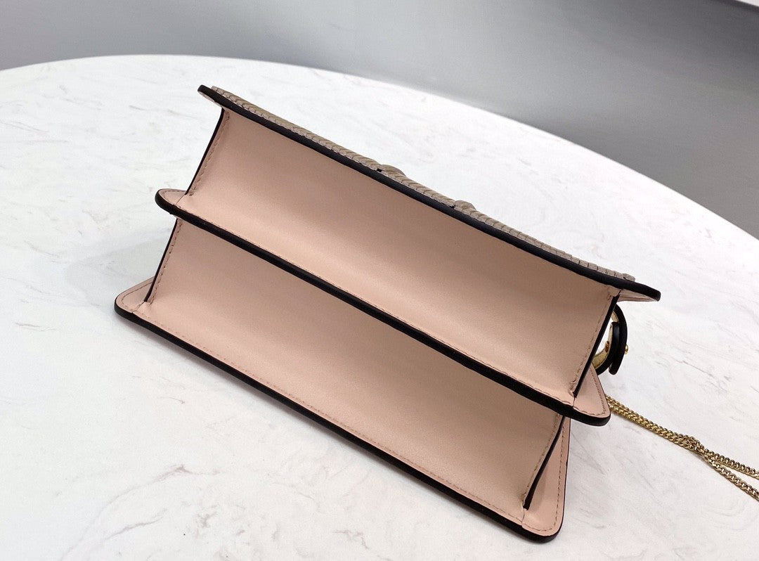 FI Top Quality Small Iseeu Pochette Pink Bag For Woman 21cm/8in