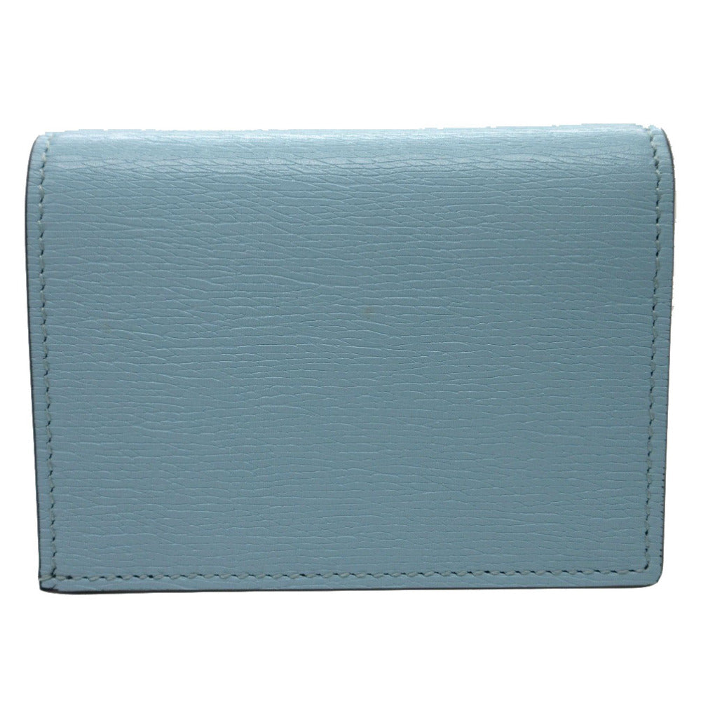 GUCCI Bifold Wallet 701009 leather blue bananya banana Women