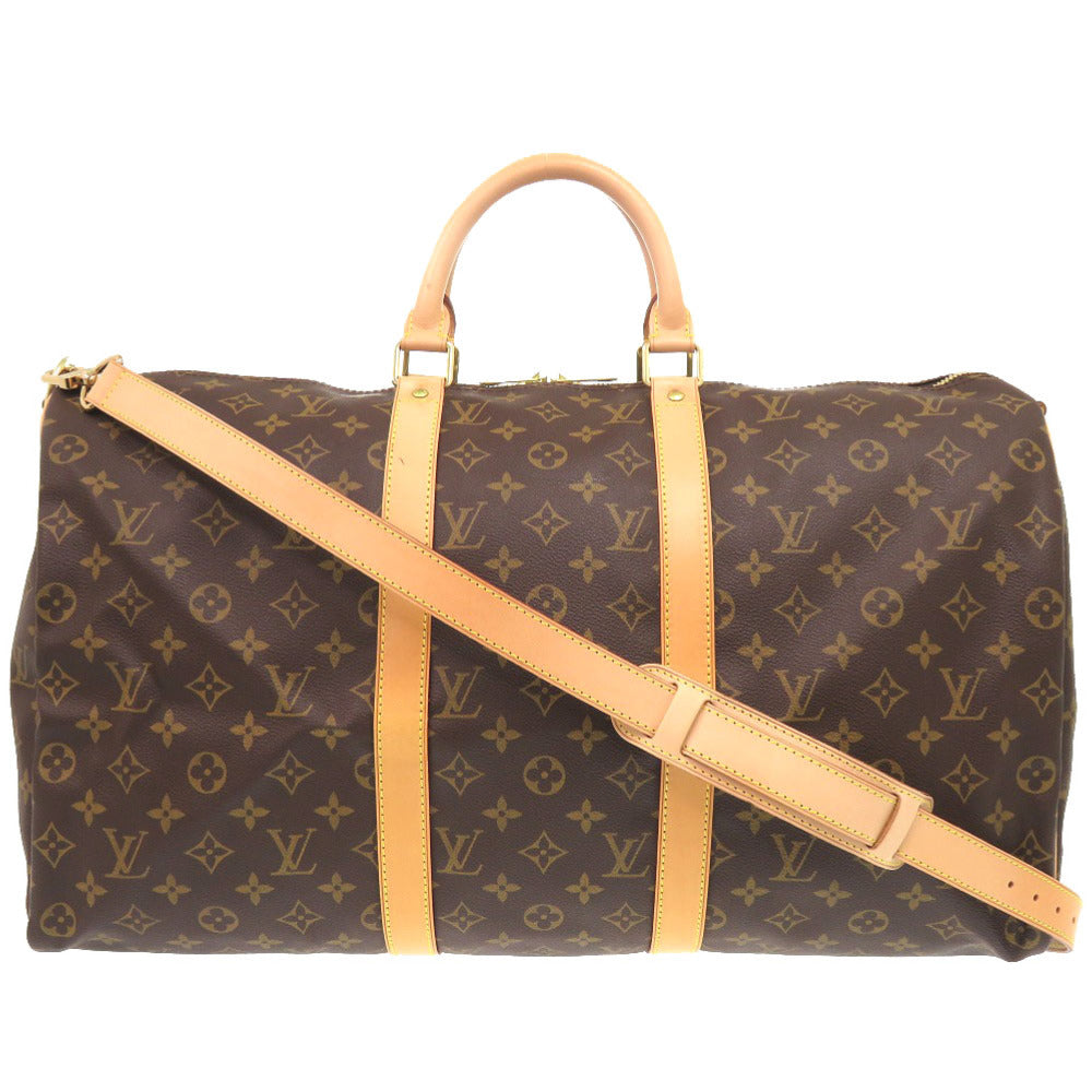 LOUIS VUITTON Boston Duffel bag M41416 Monogram canvas Brown Monogram Keepall bandouliere50 mens  d