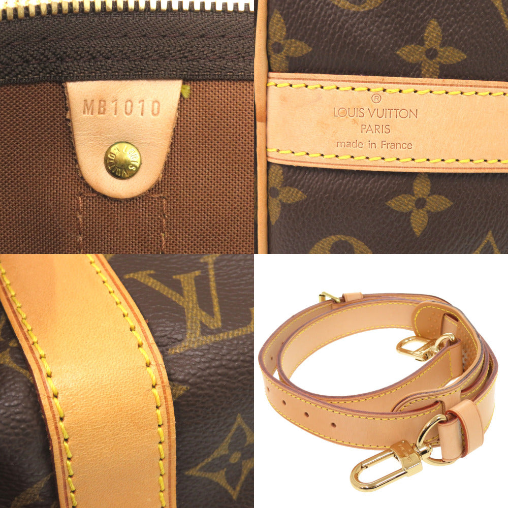 LOUIS VUITTON Boston Duffel bag M41416 Monogram canvas Brown Monogram Keepall bandouliere50 mens  d