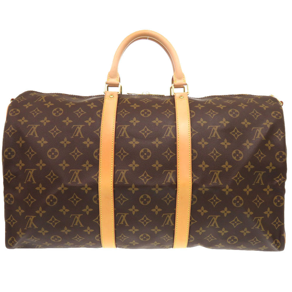 LOUIS VUITTON Boston Duffel bag M41416 Monogram canvas Brown Monogram Keepall bandouliere50 mens  d