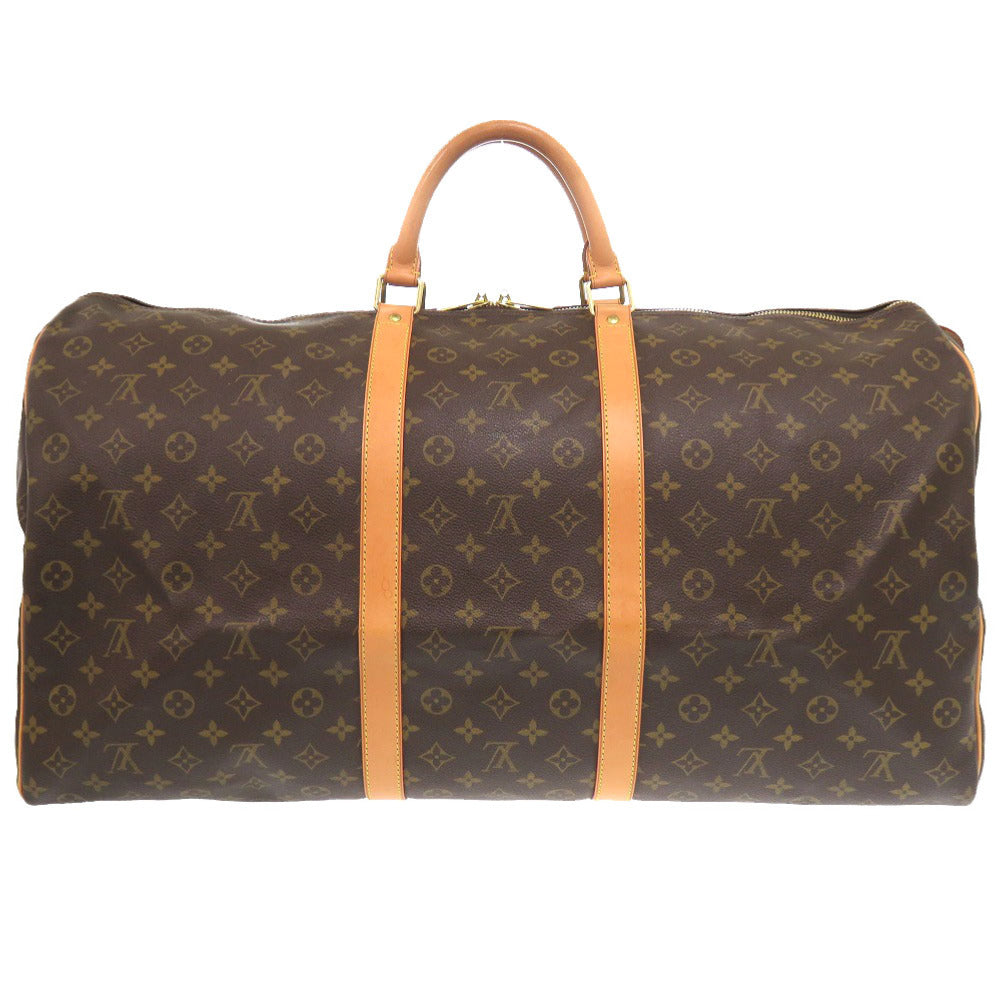 LOUIS VUITTON Boston Duffel bag M41422 Monogram canvas Brown Monogram Keepall 60 mens  d