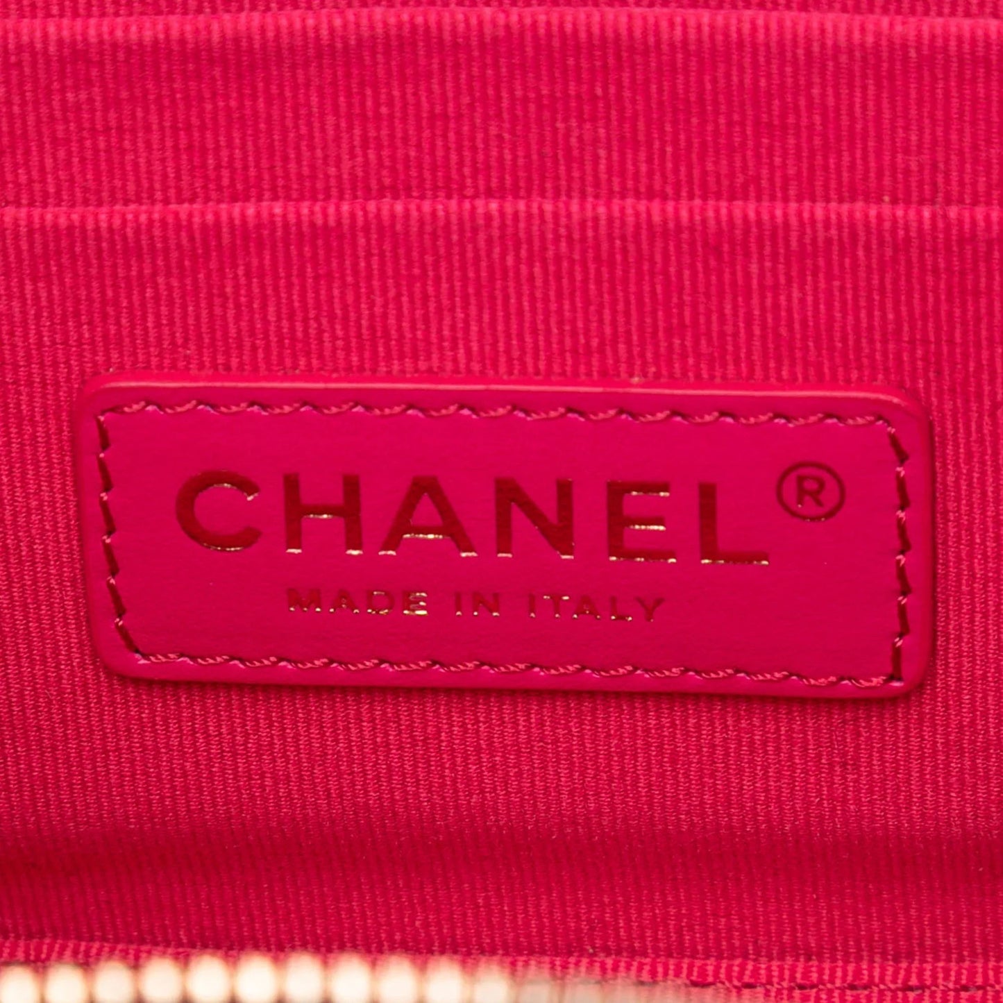 Black Chanel CC Quilted Calfskin Vanity Case with Chain Satchel