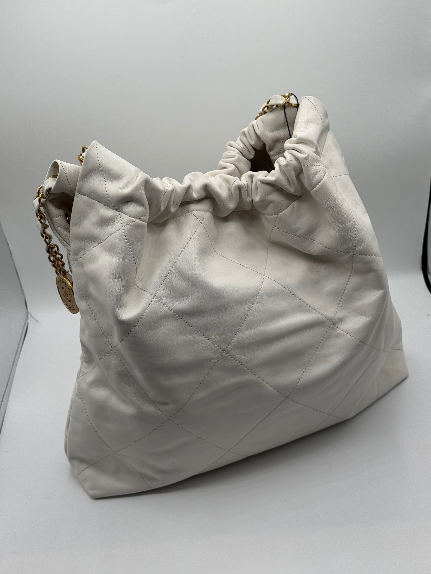 Chanel - Sac 22 blanc