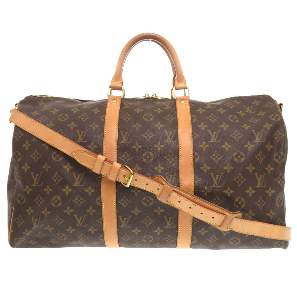 LOUIS VUITTON Boston Duffel bag M41416 Monogram canvas Brown Monogram Keepall bandouliere50 mens  d