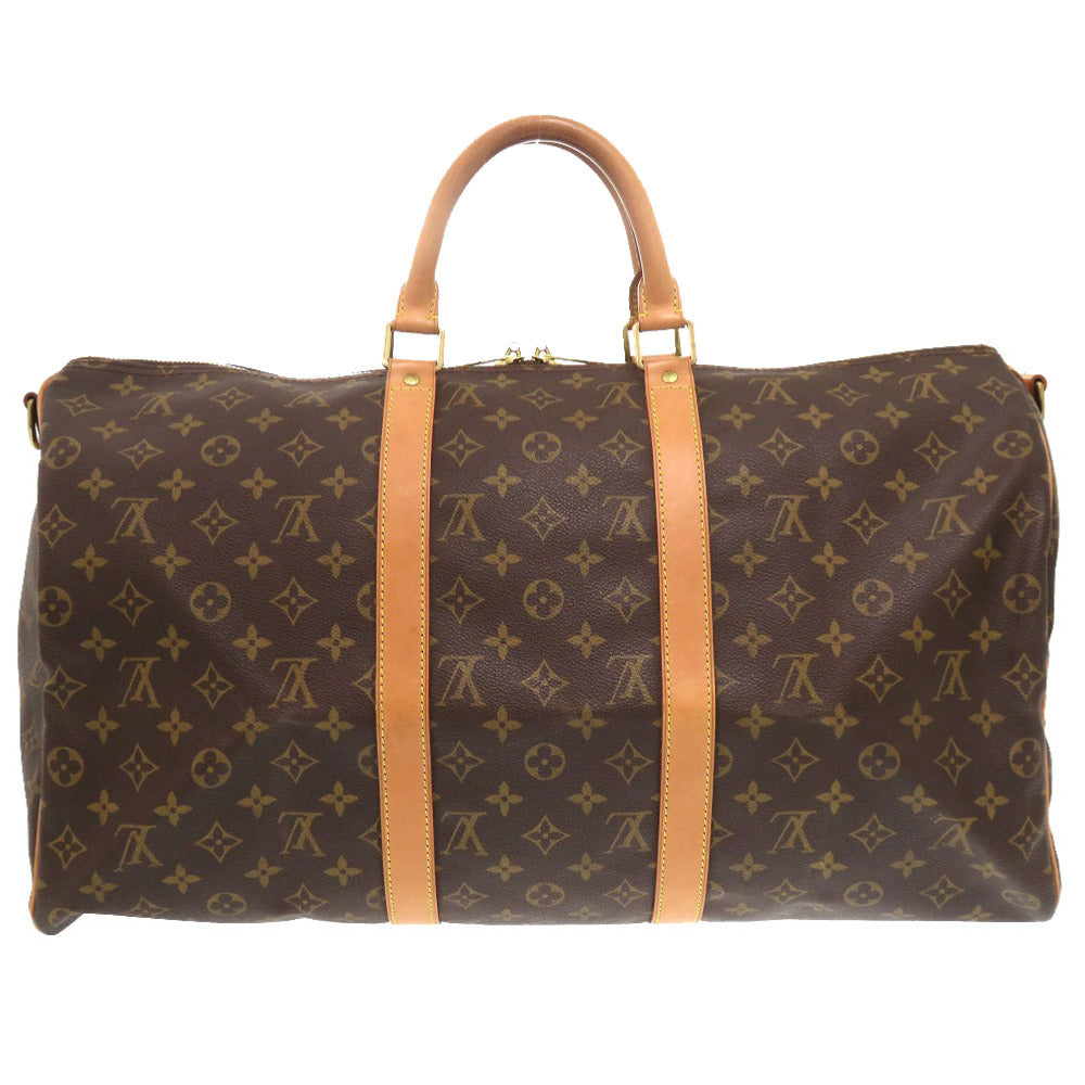 LOUIS VUITTON Boston Duffel bag M41416 Monogram canvas Brown Monogram Keepall bandouliere50 mens  d