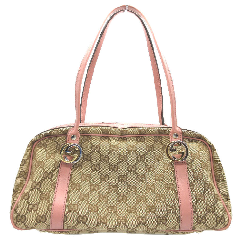 GUCCI Tote Bag 232958 GG canvas beige Shoulder GG Twins Women