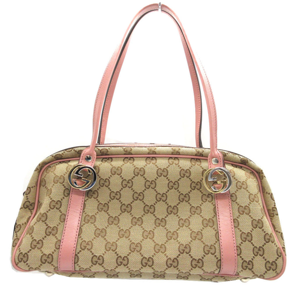 GUCCI Tote Bag 232958 GG canvas beige Shoulder GG Twins Women