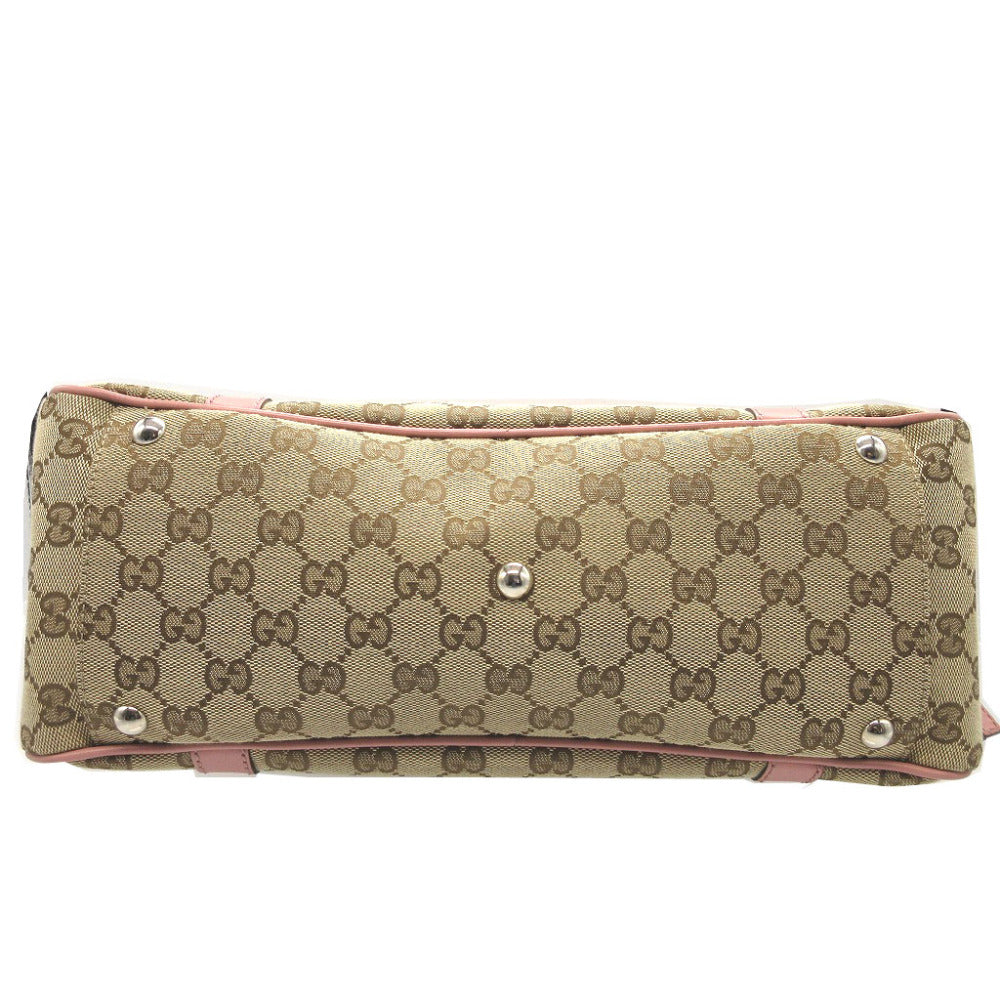 GUCCI Tote Bag 232958 GG canvas beige Shoulder GG Twins Women