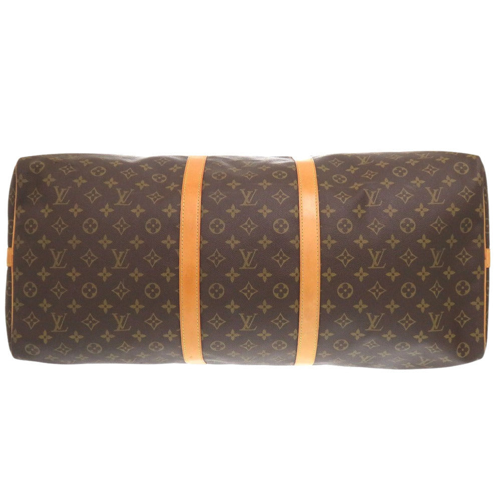 LOUIS VUITTON Boston Duffel bag M41412 Monogram canvas Brown Monogram Keepall bandouliere60 mens