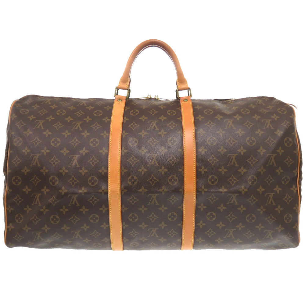 LOUIS VUITTON Boston Duffel bag M41422 Monogram canvas Brown Monogram Keepall 60 mens  d