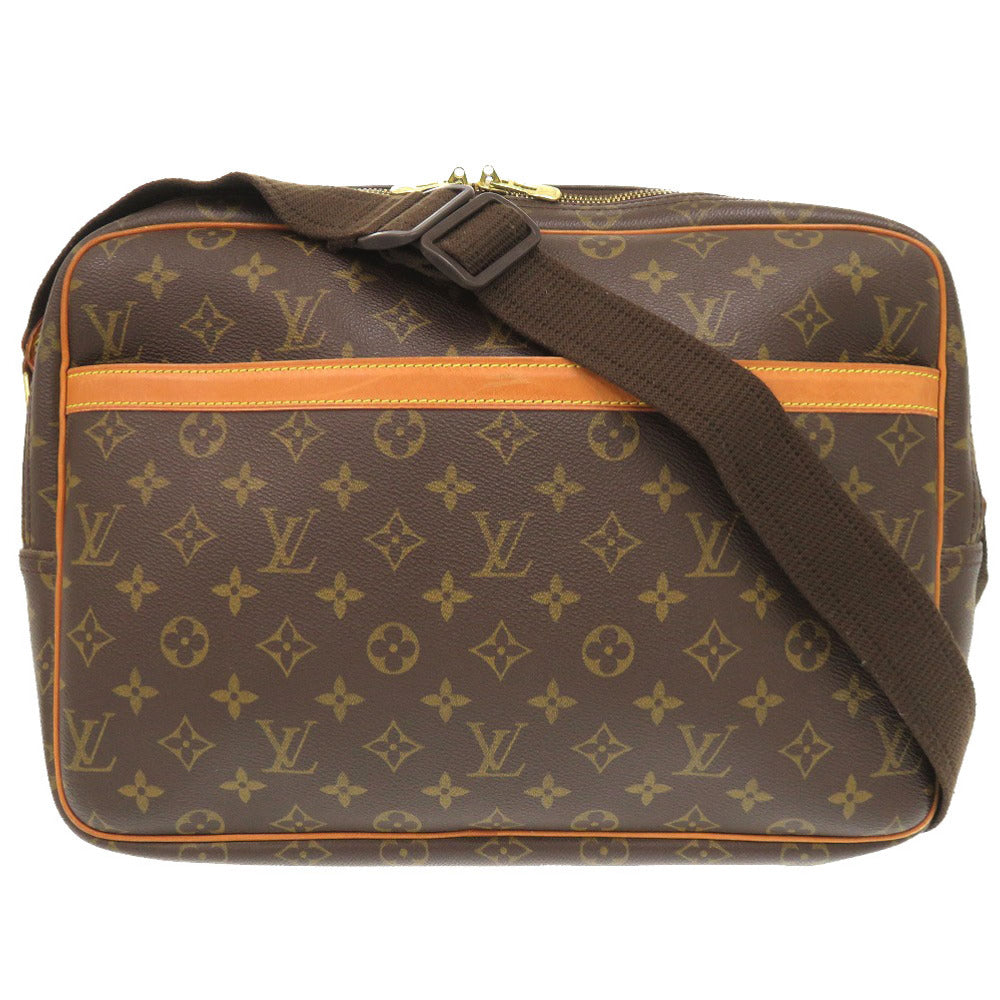 LOUIS VUITTON Shoulder Bag M45252 Monogram canvas Brown Monogram Reporter GM Women(Unisex)