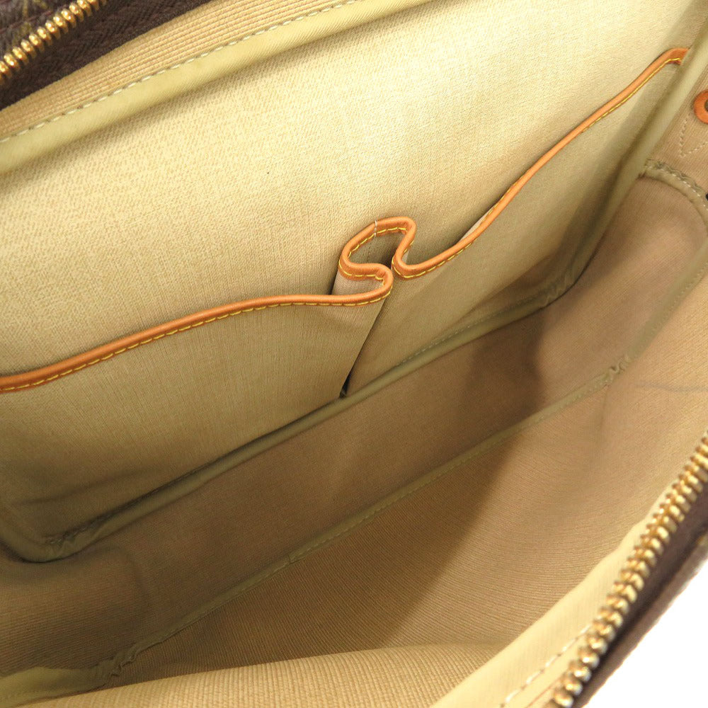 LOUIS VUITTON Shoulder Bag M45252 Monogram canvas Brown Monogram Reporter GM Women(Unisex)