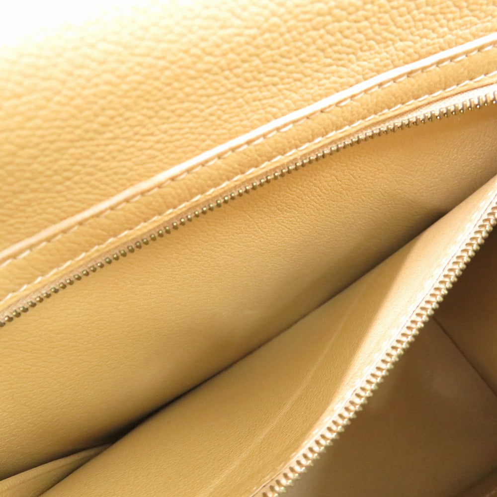 HERMES Tote Bag Box calf, chevre beige Lucy MM Women  d