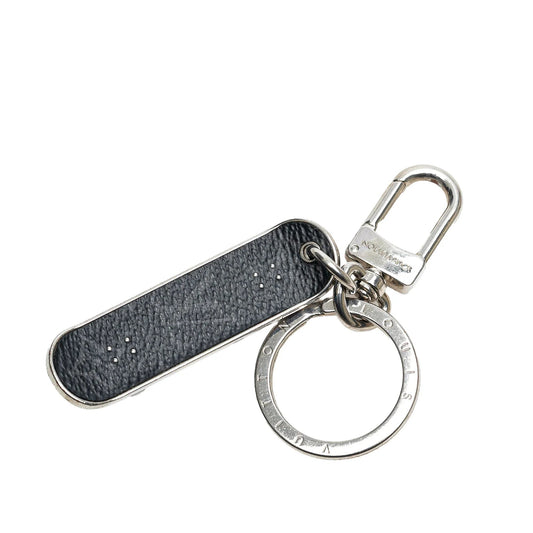 Black Louis Vuitton Monogram Eclipse Skateboard Bag Charm and Key Holder