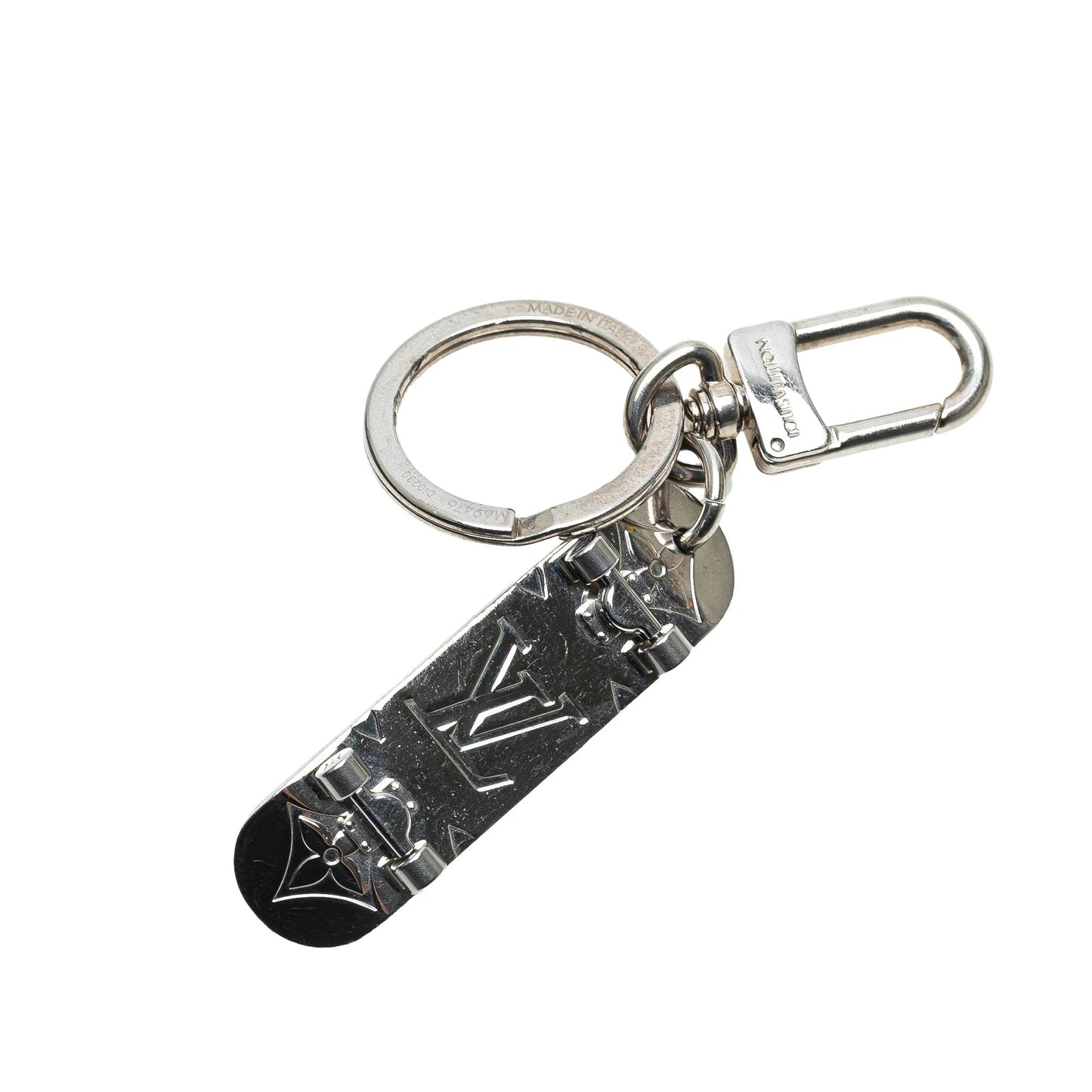 Black Louis Vuitton Monogram Eclipse Skateboard Bag Charm and Key Holder