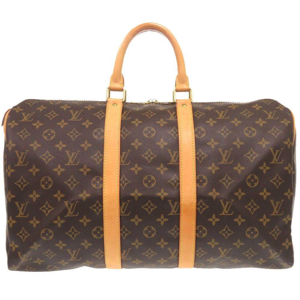 LOUIS VUITTON Boston Duffel bag M41428 Monogram canvas Brown Monogram Keepall 45 mens  d