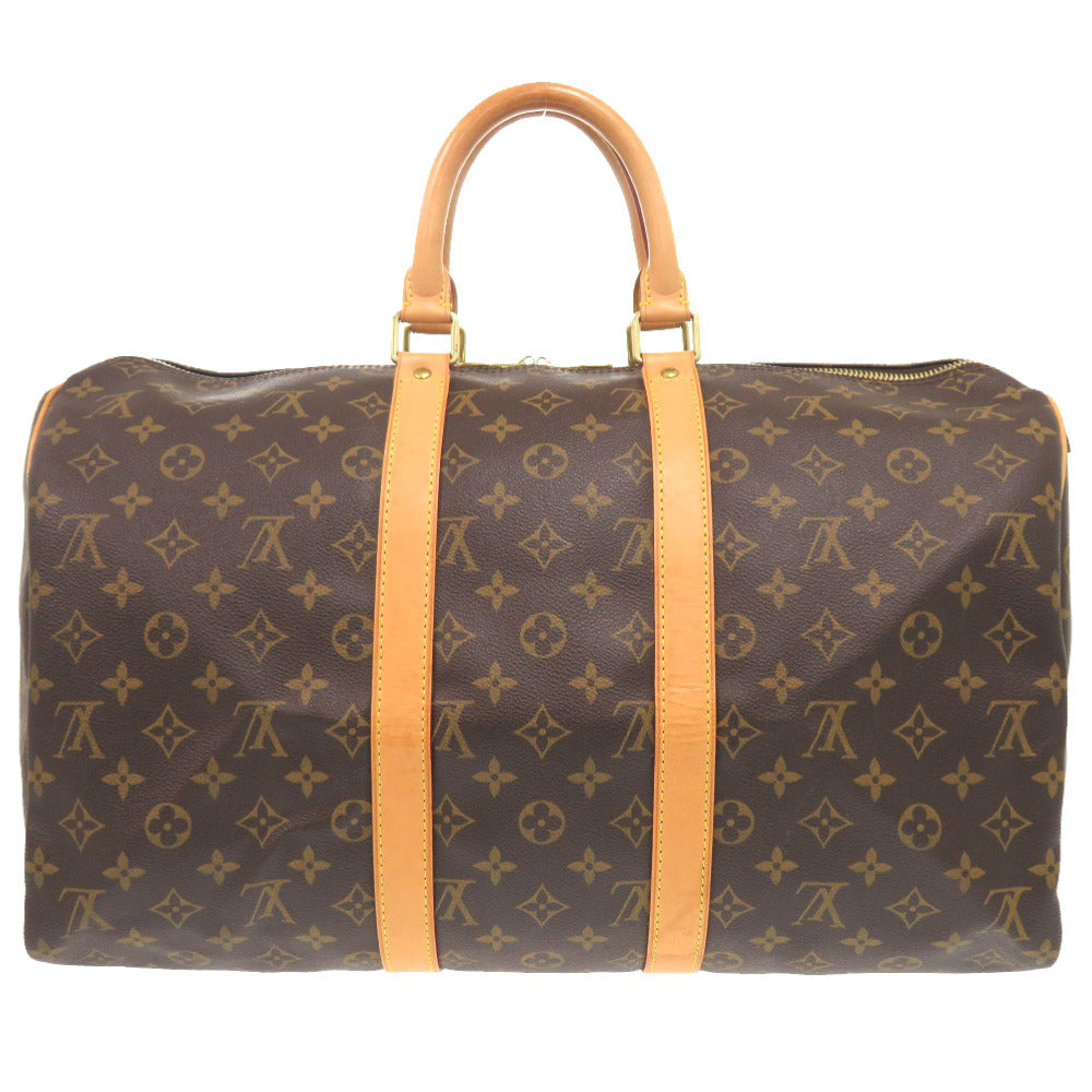 LOUIS VUITTON Boston Duffel bag M41428 Monogram canvas Brown Monogram Keepall 45 mens  d