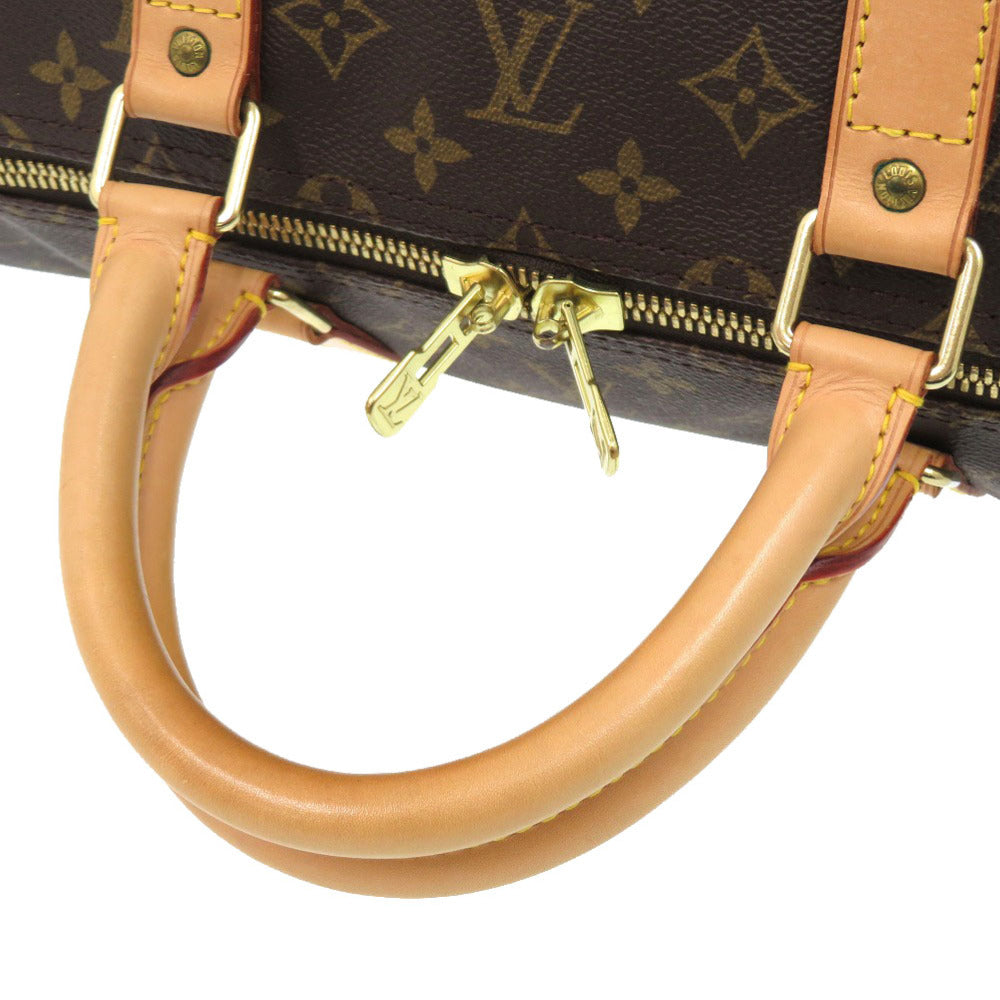 LOUIS VUITTON Boston Duffel bag M41424 Monogram canvas Brown Monogram Keepall 55 mens  d