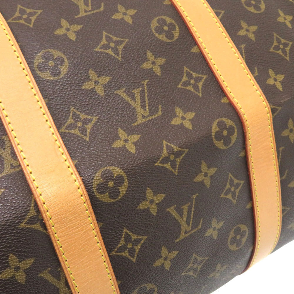 LOUIS VUITTON Boston Duffel bag M41424 Monogram canvas Brown Monogram Keepall 55 mens  d