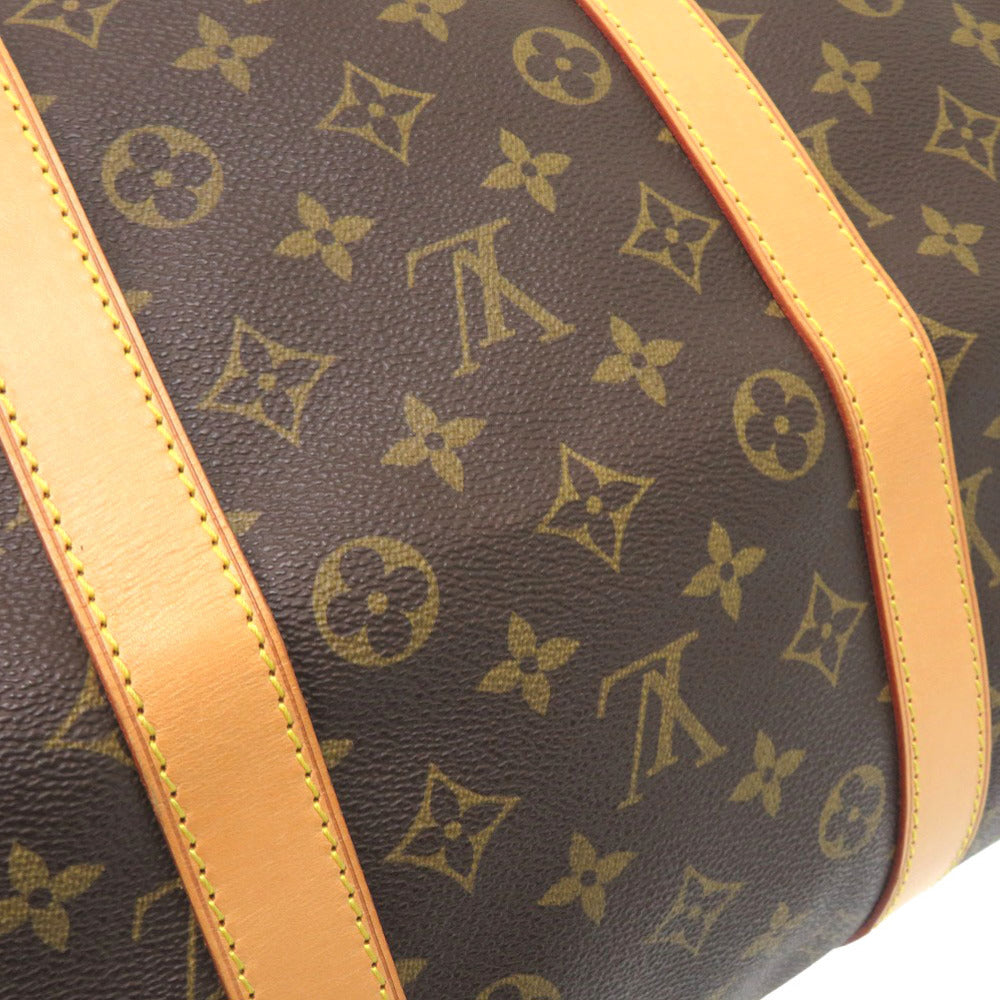 LOUIS VUITTON Boston Duffel bag M41424 Monogram canvas Brown Monogram Keepall 55 mens  d