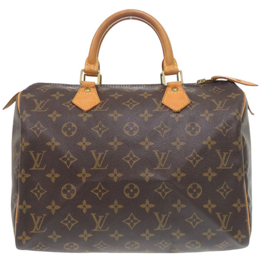 LOUIS VUITTON Handbag M41526 Monogram canvas Brown Monogram Speedy 30