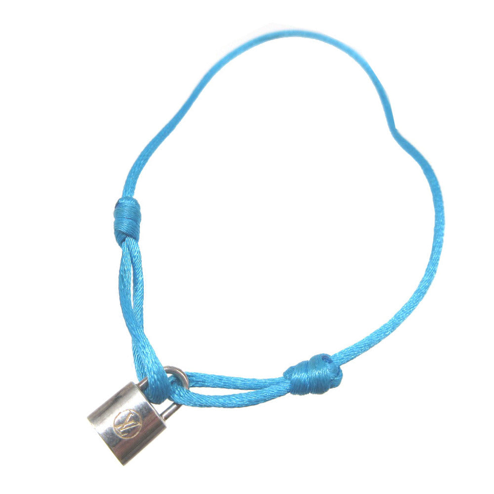 LOUIS VUITTON bracelet A07242 Silver925 Silver Cord Bracelets Bracelet Lockit Women(Unisex)  d