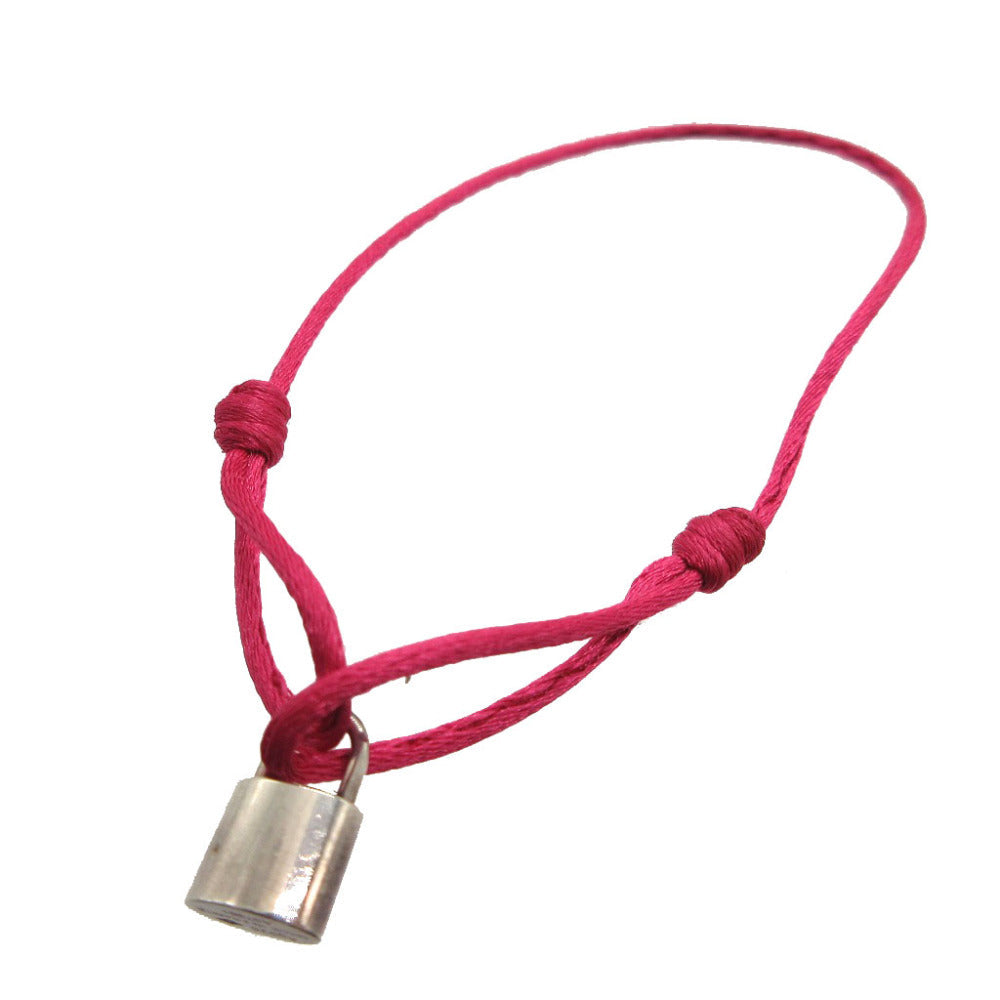 LOUIS VUITTON bracelet A07961 Silver925 Silver SilverLockit Code Bracelet Women  d