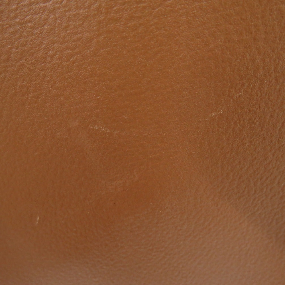 HERMES Shoulder Bag Ever Calfskin Brown Omenitu Women  d