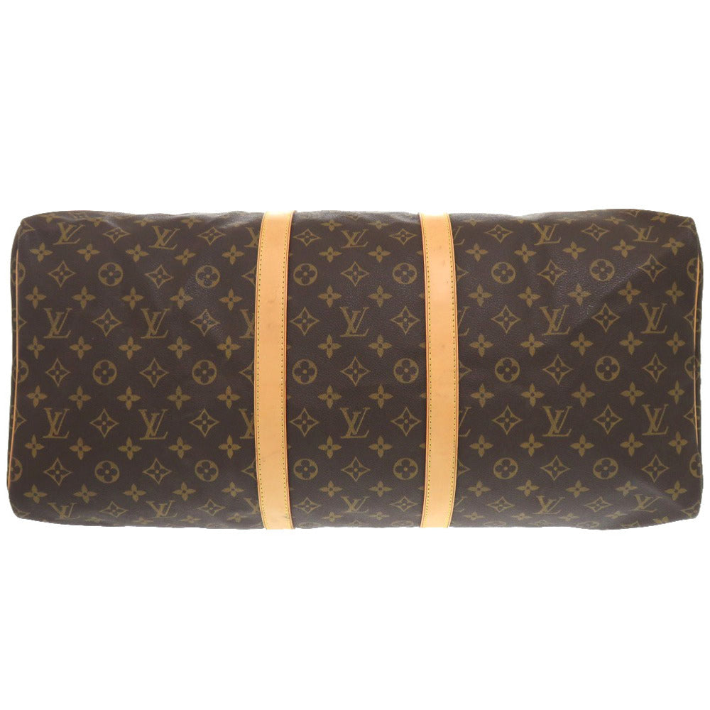 LOUIS VUITTON Boston Duffel bag M41424 Monogram canvas Brown Monogram Keepall 55 mens  d