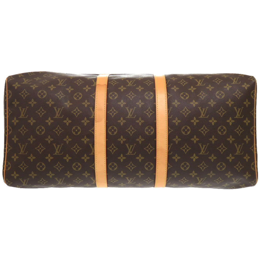 LOUIS VUITTON Boston Duffel bag M41424 Monogram canvas Brown Monogram Keepall 55 mens  d